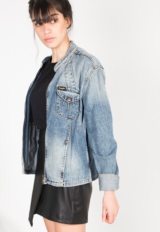 VINTAGE 80S WRANGLER DENIM JACKET / S0018