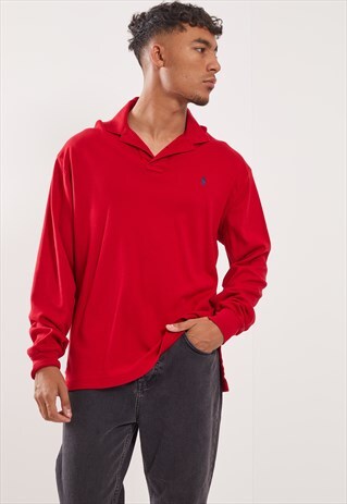 VINTAGE RALPH LAUREN LONG SLEEVE POLO TOP