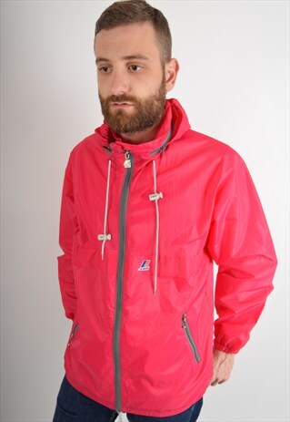 VINTAGE K-WAY WINDBREAKER MADE IN FRANCE (2090)