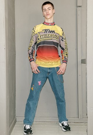 VINTAGE SPONSOR RAVE TURTLENECK