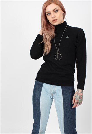 VINTAGE LACOSTE TURTLE NECK JUMPER ASM2128