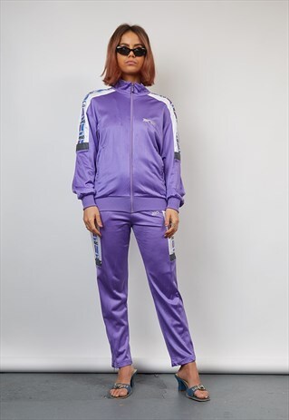 purple tracksuit