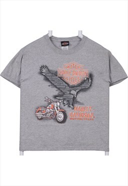 Vintage 90's Harley Davidson T Shirt Short Sleeve Graphic