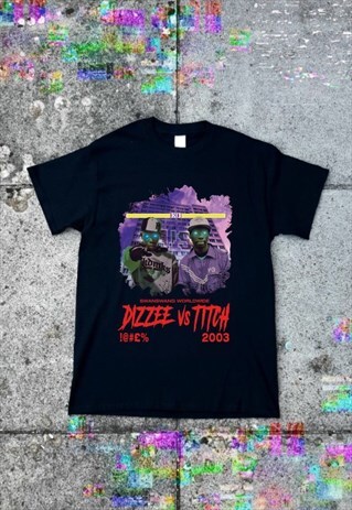 DIZZEE RASCAL VS CRAZY TITCH GRIME TEE