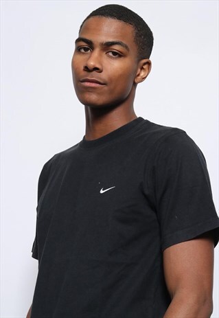VINTAGE NIKE LOGO T-SHIRT BLACK