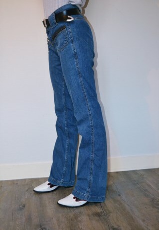 JEANS VINTAGE LEVIS FLARE MARY-BETH SQUARE CUT
