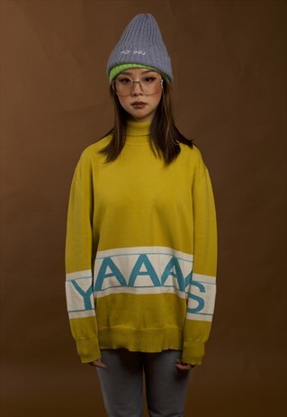 RETRO YAAAS TURTLE SWEATER