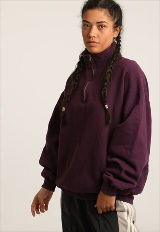 VINTAGE L.L.BEAN 1/4 ZIP SWEATSHIRT