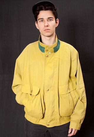 VINTAGE, DOPE LIGHTWEIGHT BOMBER JACKET FROM THE 90S