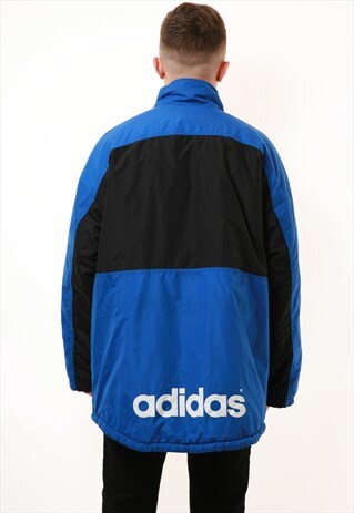 90S VINTAGE OLDSCHOOL ADIDAS SHELL COAT 15444