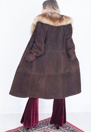 VINTAGE - ALMOST FAMOUS GENUINE SHEEPSKIN COAT