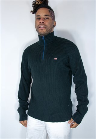 RALPH LAUREN 1/4 ZIP SWEATSHIRT