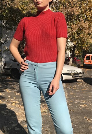 MERINO WOOL BLEND TOP