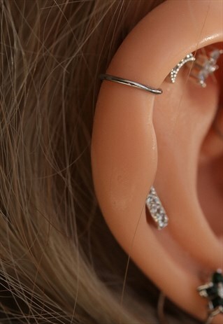 MINI BOHO CHIC SURGICAL STEEL EAR / NOSE HOOP