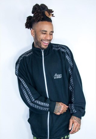 VINTAGE ASICS ZIP SWEATSHIRT