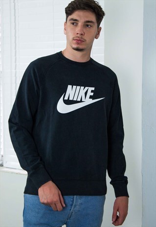 VINTAGE NIKE SWEATSHIRT JUMPER LOGO 90S M 15.4