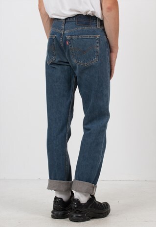 VINTAGE BLUE LEVI'S 501 FIT DENIM JEANS