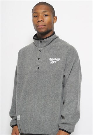 VINTAGE REEBOK 1/4 ZIP FLEECE