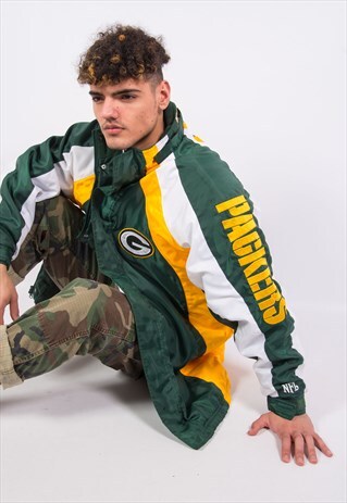 NFL GREEN BAY PACKERS PADDED COAT JACKET