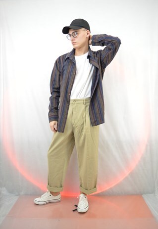 VINTAGE STRIPED MULTICOLOUR SHIRT
