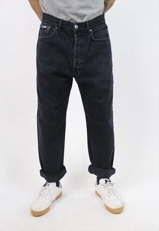 VINTAGE AMAZING MOSCHINO BLACK JEANS