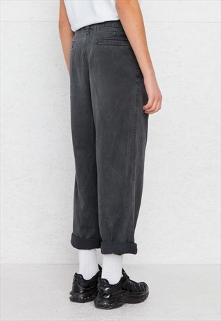 VINTAGE GREY DENIM JEANS
