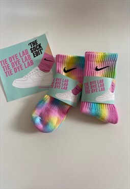 Nike Rainbow Tie Dye Socks - 1 Pair