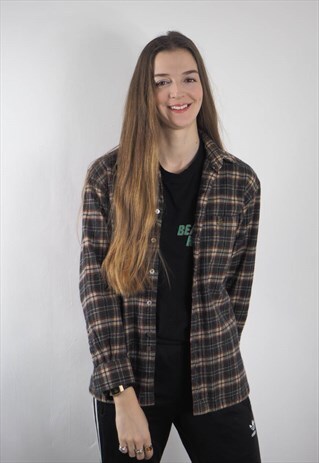 VINTAGE MULTI DAKS FLANNEL SHIRT