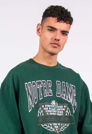 VINTAGE NOTRE DAME USA COLLEGE SWEATSHIRT