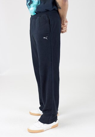 VINTAGE 90'S PUMA BLACK TRACKSUIT BOTTOMS