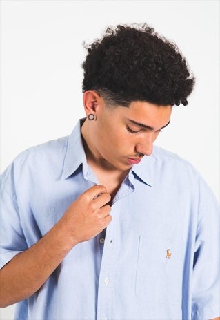 VINTAGE 80 POLO RALPH LAUREN SHORT SLEEVE SHIRT / S3080