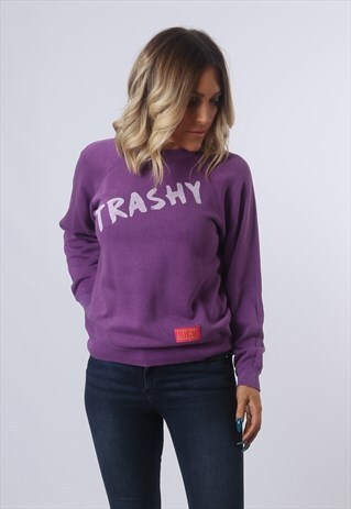 SWEATSHIRT TOP JUMPER BICH REBORN TRASHY PRINT (BVDB)