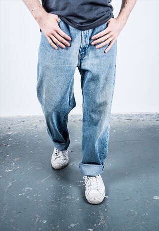 VINTAGE BLUE LEVI'S 550 JEANS