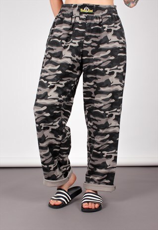 VINTAGE FESTIVAL CAMOUFLAGE JOGGERS ASM2357