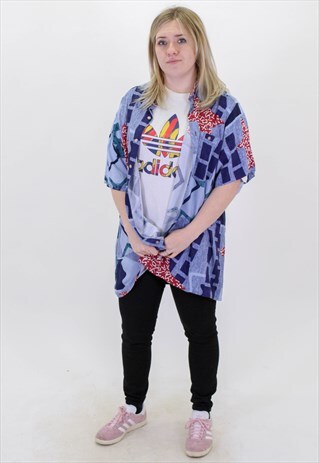 VINTAGE FESTIVAL PATTERN SHIRT