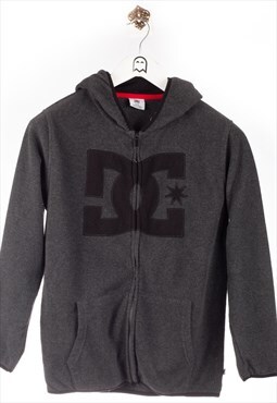 Vintage  DC  Logo Fleece Jacket Gray