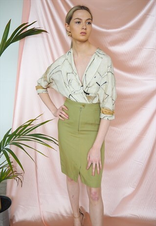 RARE VINTAGE MAX MARA PENCIL SKIRT