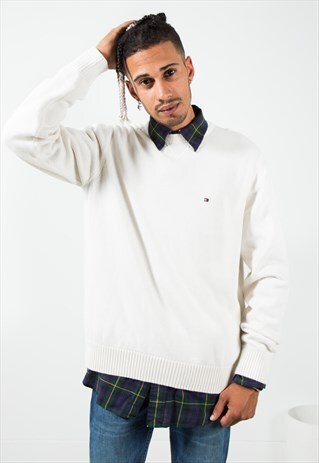 VINTAGE TOMMY HILFIGER KNIT JUMPER / S314