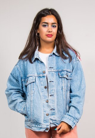 VINTAGE 90'S LIGHT BLUE DENIM LEVI'S JACKET