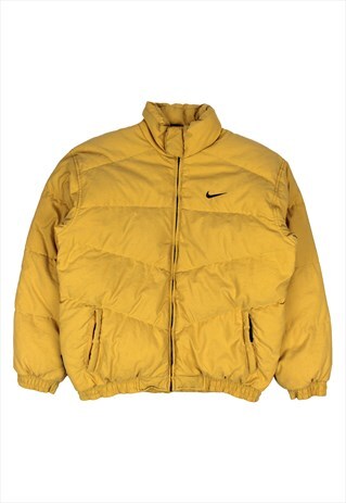 90S YELLOW NIKE PUFFER COAT