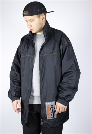 VINTAGE ADIDAS ORIGINALS STREETBALL WATERPROOF JACKET