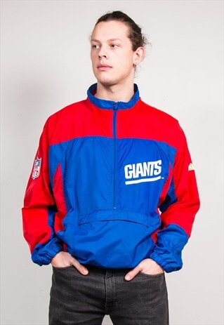 VINTAGE 90'S NEW YORK GIANTS NFL OFFICIAL JACKET COAT