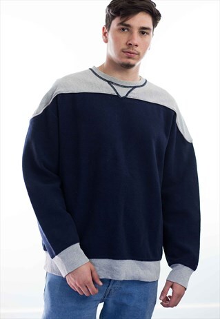 VINTAGE TOMMY HILFIGER LOGO SWEATSHIRT JUMPER 90S XL 20.1