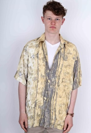 VINTAGE PATTERN SHIRT PTS535