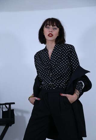 POLKA DOT BLOUSE