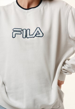 90S VINTAGE OLDSCHOOL FILA COTTON SWEATSHIRT 16030
