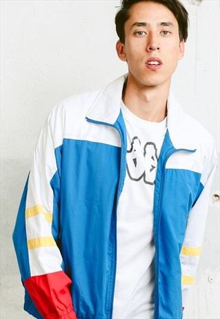 VINTAGE 80S WINDBREAKER SHELL JACKET