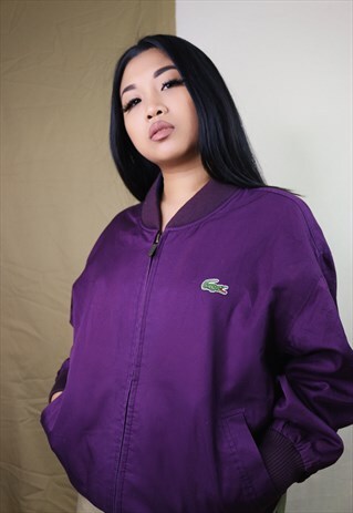 VINTAGE RARE LACOSTE REVERSIBLE JACKET / HARRINGTON