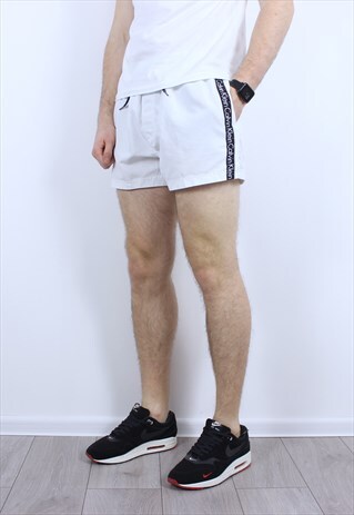 CALVIN KLEIN SHORTS MEN RARE WHITE
