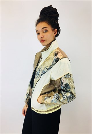 VINTAGE FESTIVAL 80S RAVE WINDBREAKER JACKET
